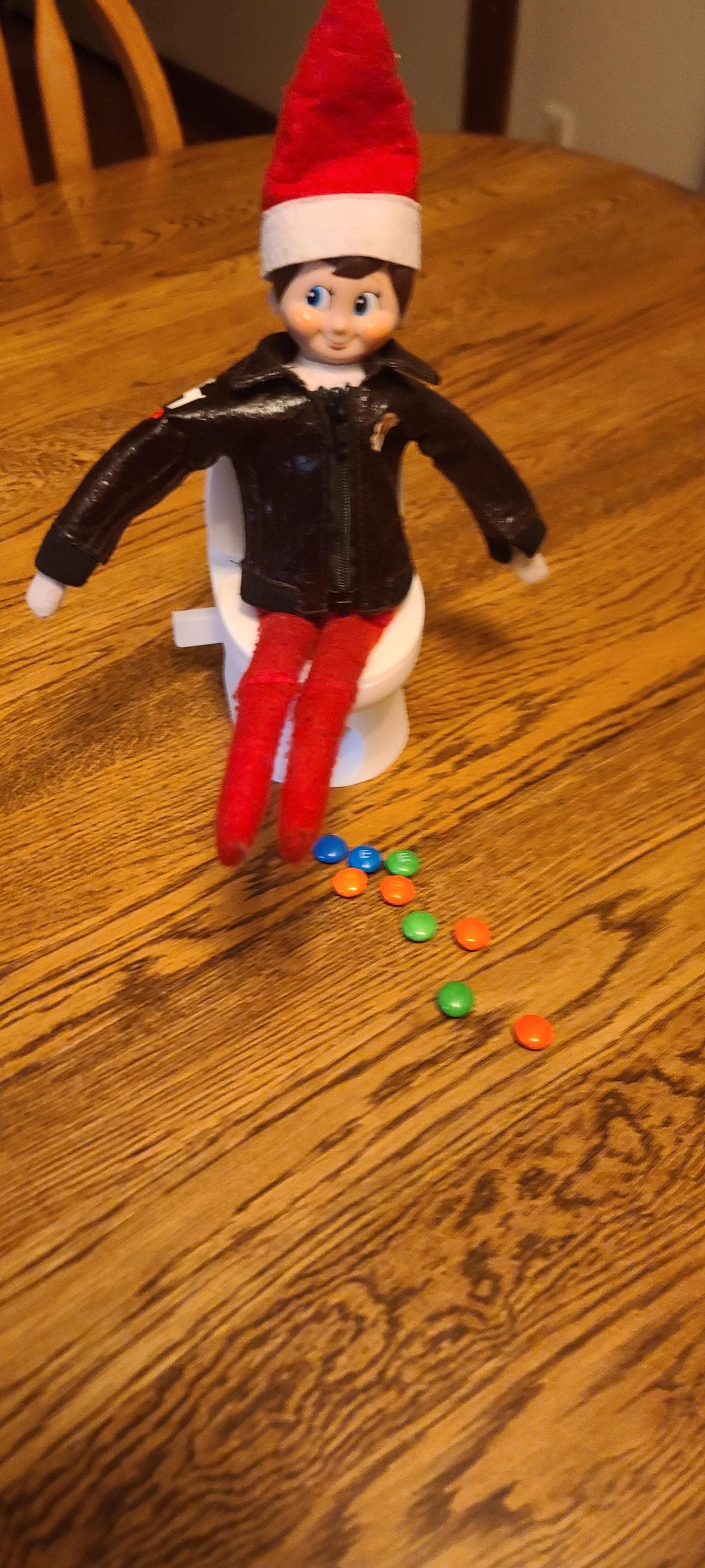 Elf on the Shelf Toilet & Candy Dispenser