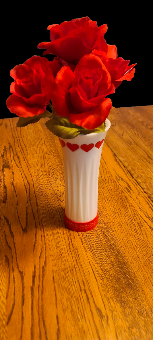 Heart Motif Vase